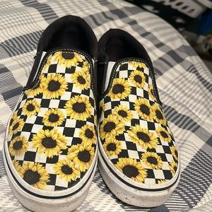 Sunflower vans size 6